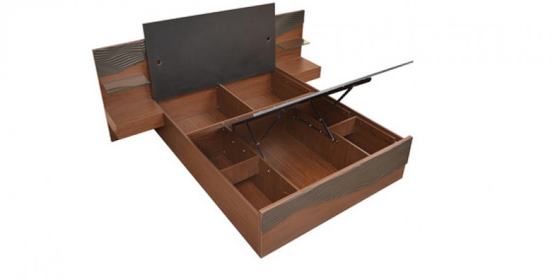 Liam King Size Bed with Storage